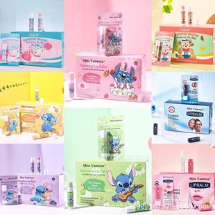 Cross-border Hot-selling Miss Vanessa Vaseline Cartoon Moisturizing and Moisturizing Lipstick Dead Skin Anti-dry and Cracking Lipstick