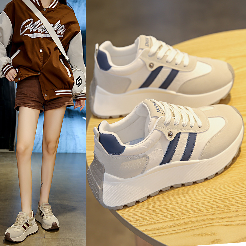 2026春款韩版阿甘女鞋新款网红增高休闲鞋