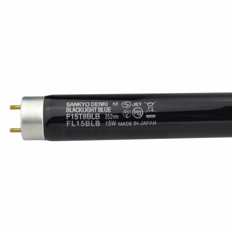 САНКЁ Sankyo FL15T8BLB черная трубка 15WBLB пурпурный свет дефектоскопическая лампа FL15BLB 352нм