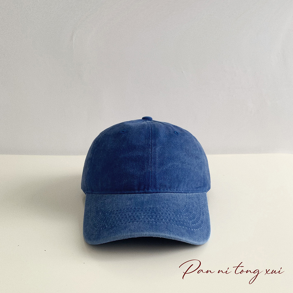 Gorras de béisbol unisex estilo coreano color sólido