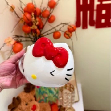 Кэти котик Hello Kitty домашняя офисная кружка детская чашка Mark керамическая чашка с рисунком милое молочное