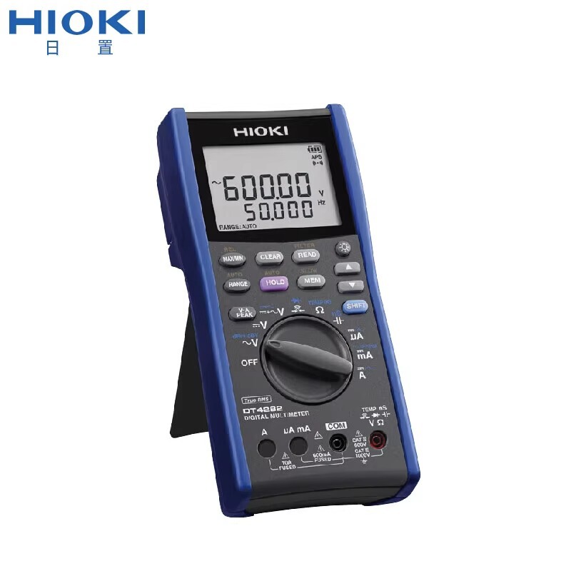 HIOKI 日置 DT4282 デジタルマルチメータ 高精度バックライトハンドヘルド真の実効値マルチメータ マルチメータ|undefined