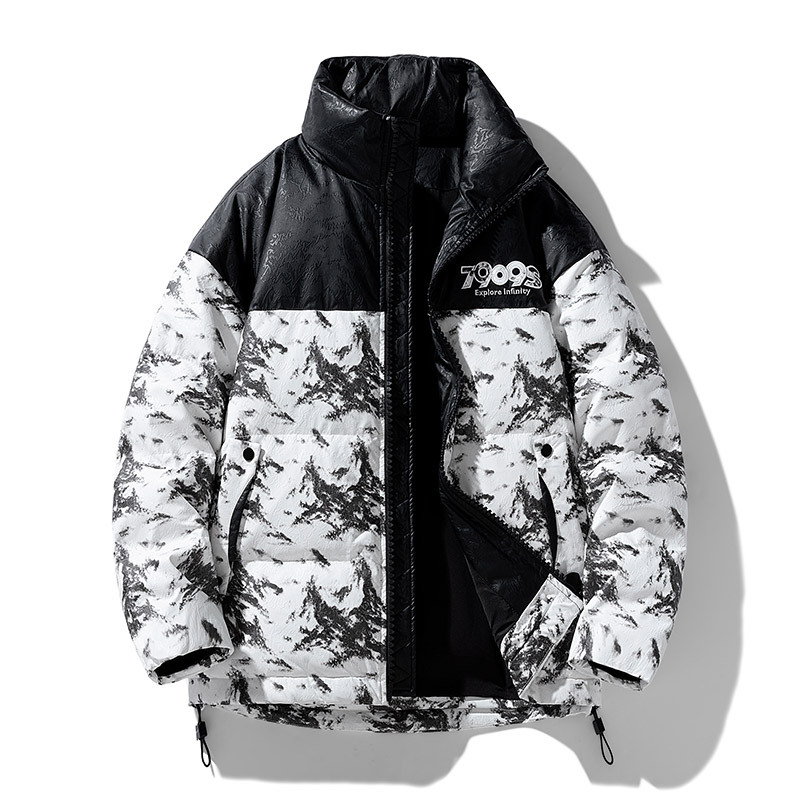 Travel winter fashionable camouflage windproof waterproof down…