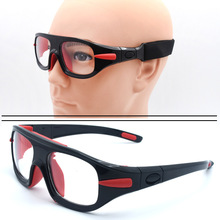 现货大框运动眼镜足球篮球镜篮球运动眼镜可配近视护目镜镜架批发