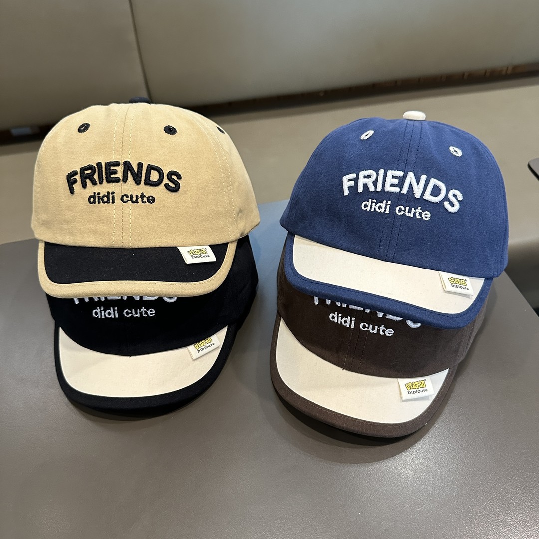 Sombrero de bebé primavera y otoño letras delgadas bordadas gorras de béisbol para niños y niñas sombrilla para bebés y niños gorras de protección solar de verano