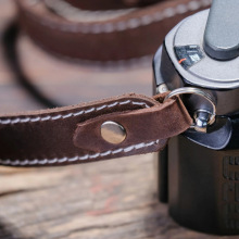 数码单反相机单肩背带 PU皮挂脖防丢相机带 便携外出相机皮革肩带