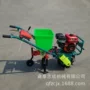 家用手推轮式汽油播种机