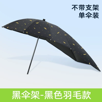 Elektromobil üçün ön şüşə çətiri (günlük) Scooter Canopy, Safety Sunshade - black-umbrella-stand-vinyl-extension-black-feather-single-umbrella-default-item