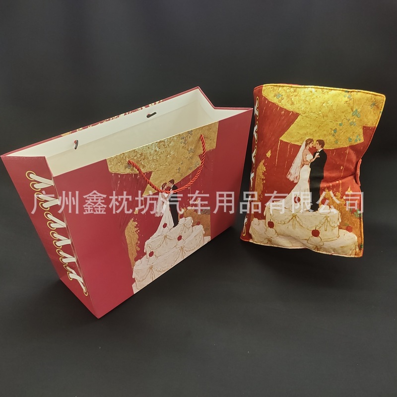 ページめくり型枕 結婚式 ウェディング リビングルーム 新婚祝い ギフト クッション クリエイティブギフト お祝いの本型枕|undefined