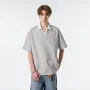 v领夏季宽松男款polo衫