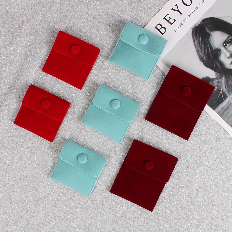 Mode Couleur Unie Chiffon Boucle Sacs D'emballage Bijoux display picture 2