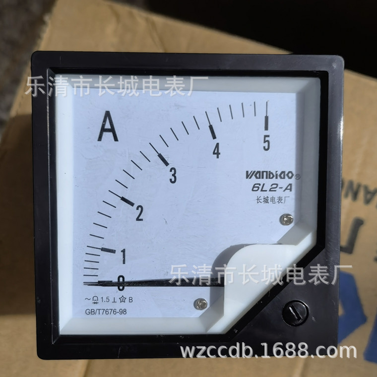 供应长城电表厂 6L2  直接式 交流电流测量仪表/直通