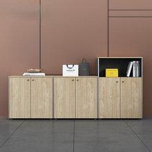 办公室地柜矮柜资料柜简约现代木质文件柜员工职员储物柜办工柜子
