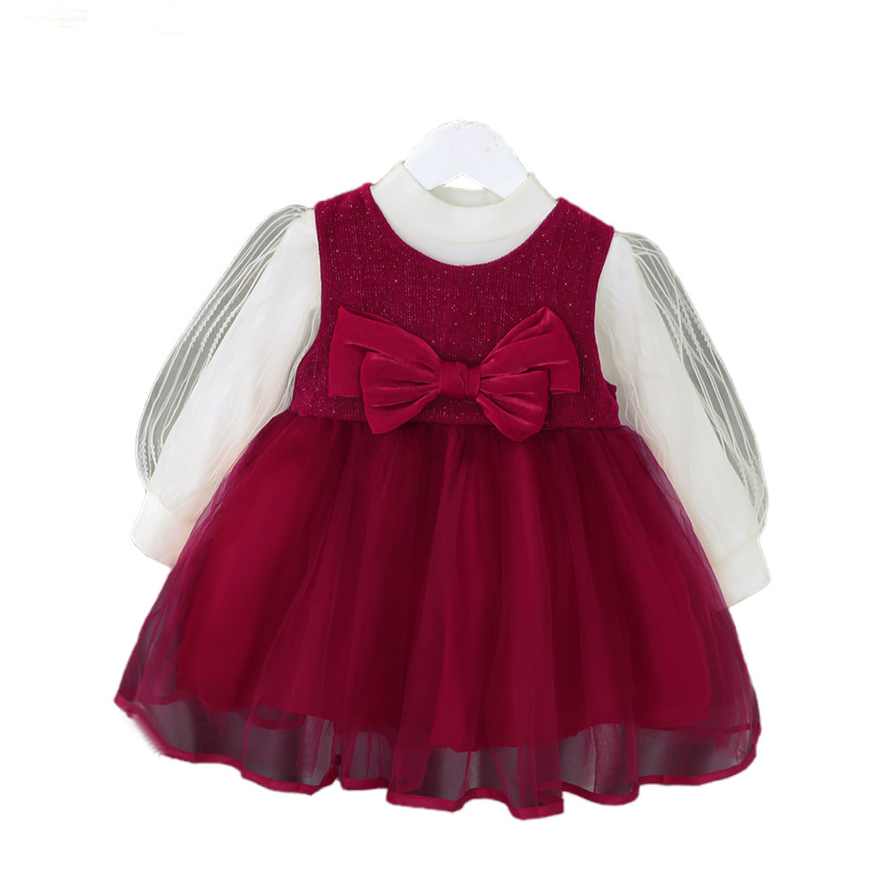 Koreanische Version Trend 4 Frühling und Herbst wenig verwestlichte d, Mädchen 1-2-3 Jahre alt Internet Promi Prinzessin_voghion.com