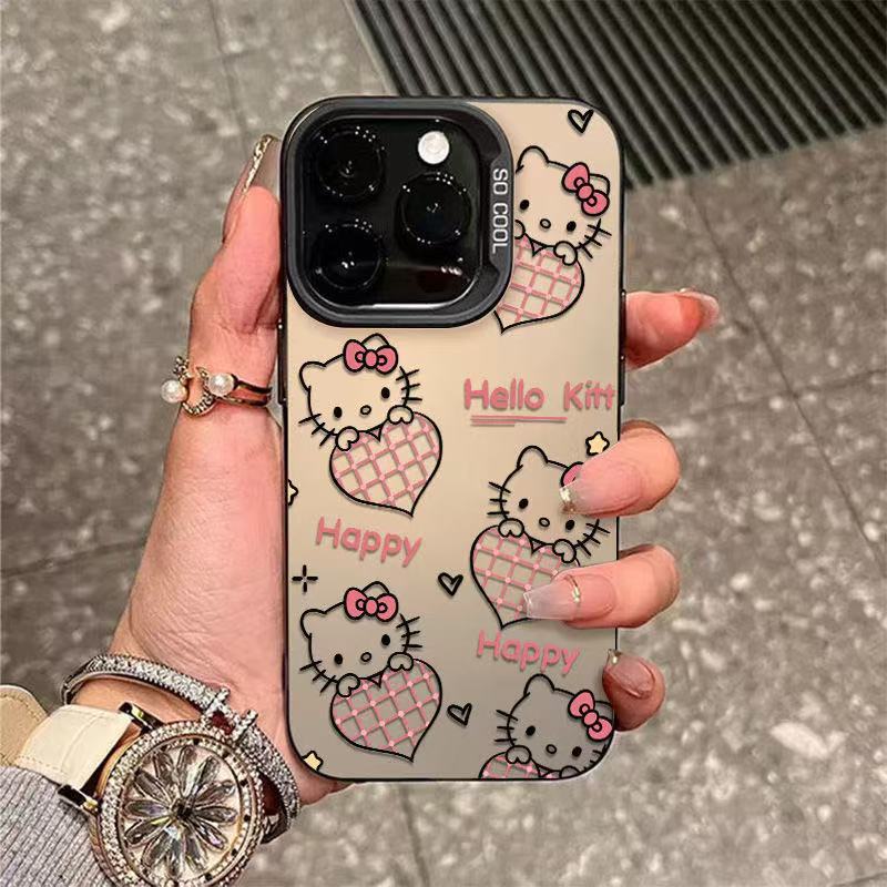 Funda para teléfono iphone16 simple y aplicable Apple 15promax/14 anti-caída 13pro/12 nuevo estilo 11 lindo x