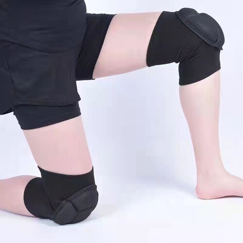 Sports knee pads for ground protection in volleyball, soccer, for men and women, dance, street dance, extra thick sponge anti-collision kneeling for Buddha worship and offerings