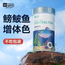 yee鱼食鳑鲏鱼专用饲料麦穗鱼马口鱼原生鱼粮缓沉颗粒鱼料跨境