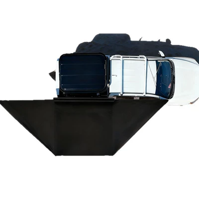 Avtomobil yan çətirləri Rainproof and Sunproof Quick-Opening Black-Coated