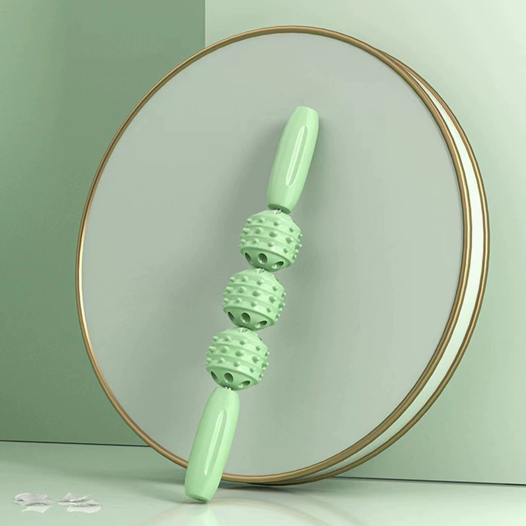 Массажный стержень ролик, fascia stick, Многошариковый 3/4/5/10 опций, 36,3 см для икр и ног