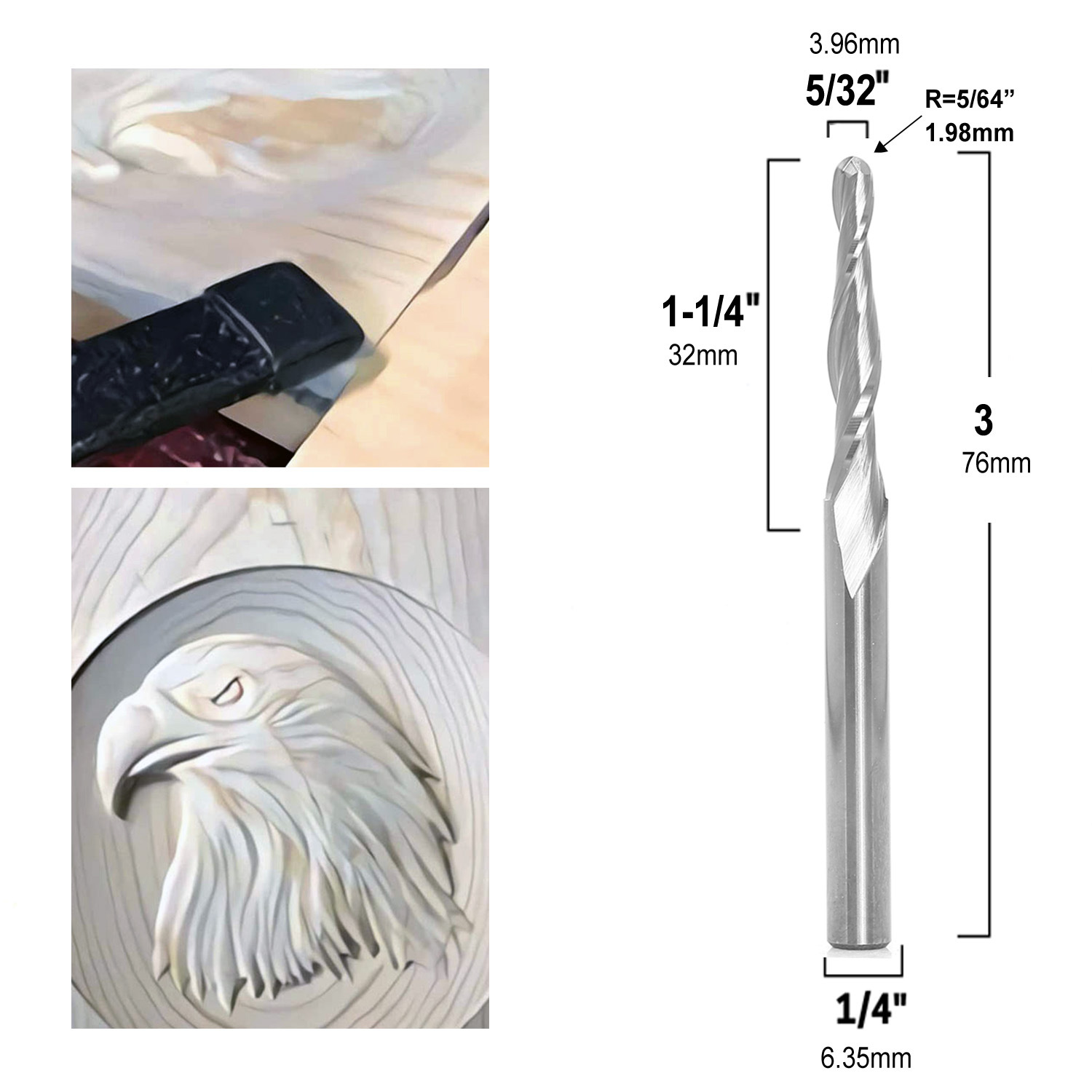 D6.35*D3.96*R1.98*32H