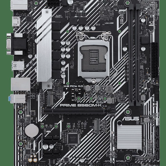 [Совместимо с ASUS PRIME B560M-K настольная материнская плата MATX в запасе]