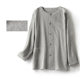 Fall/winter men's and women's cotton sanding flannel warm easy to take off easy to wear patient clothing a piece of nursing clothing a generation of hair