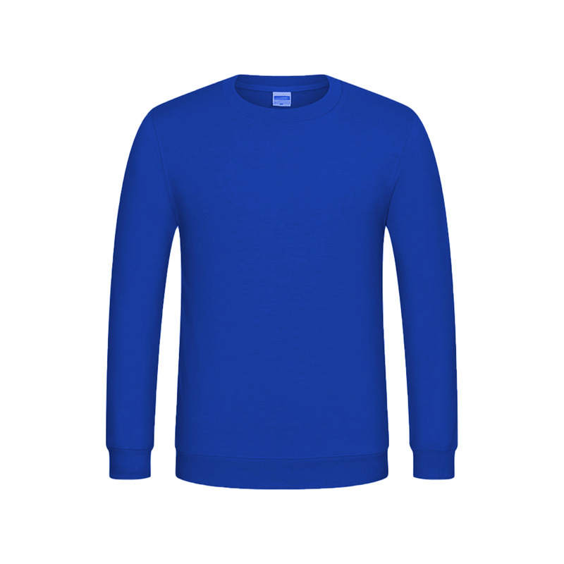 Nuevo suéter personalizado impreso logotipo manga larga ropa de trabajo moda juventud cuello redondo moda algodón ropa de trabajo otoño e invierno engrosada