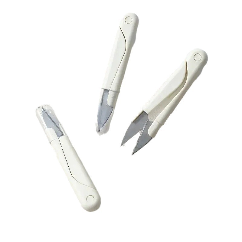 2024 새로운 다기능 가위 휴대용 소형 간단한 가정 학생 기숙사 절단 작은 접이식 노동 절약