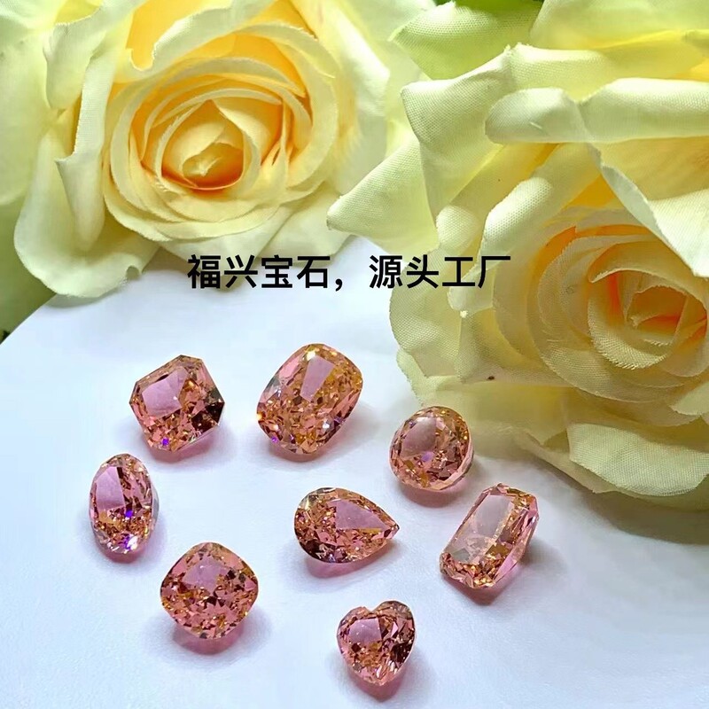 Wuzhou 5A high quality papalacha high carbon drill ice flower cutting (light edge process) cz drill