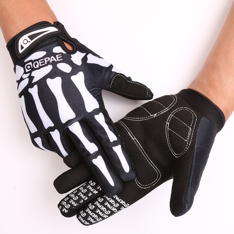 Black Qepae Cycling Gloves