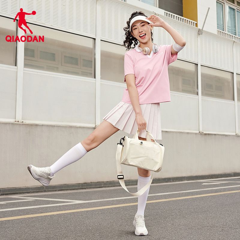 Jordan Ice-Feel Short-Sleeve Polo Shirt for Women, 2026 Summer New Model, Same Style as in Malls, Comfortable, Skin-Friendly, Antibacterial Short T-Shirt