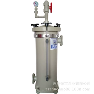 耐酸碱精密过滤器前处理粗过滤器水处理过滤桶
