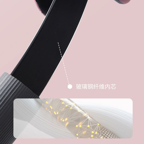 Plank Ring Leg Slimming Fitness Equipment Pelvic Floor Muscle Training Magic Ring Fiberglass Crescent Handle Slimming Yoga Ring