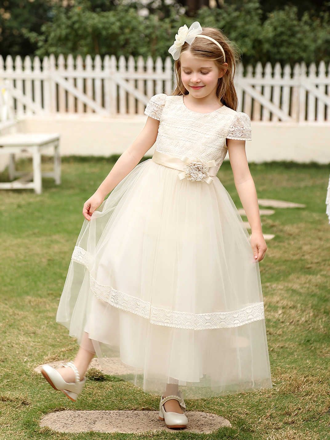 Comercio exterior Amazon Vestidos para niños Falda tutú Vestido de gasa de princesa para niñas Espectáculo de pasarela Falda larga Ropa para niñas Ropa para niños