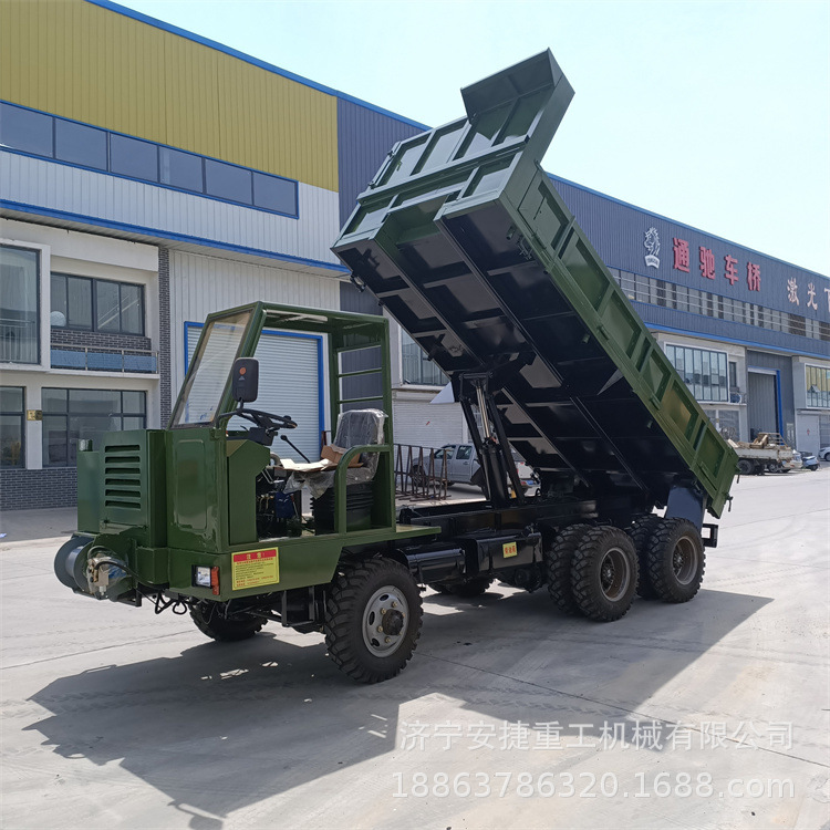 供应六驱四不像运输车 载重20吨轮式矿用车 拉树木四不像运输车