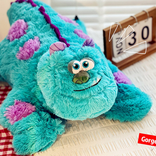 Cute Monsters University Doll Sullivan Blue Fur Monster Doll Sleeping Pillow Plush Toy Birthday