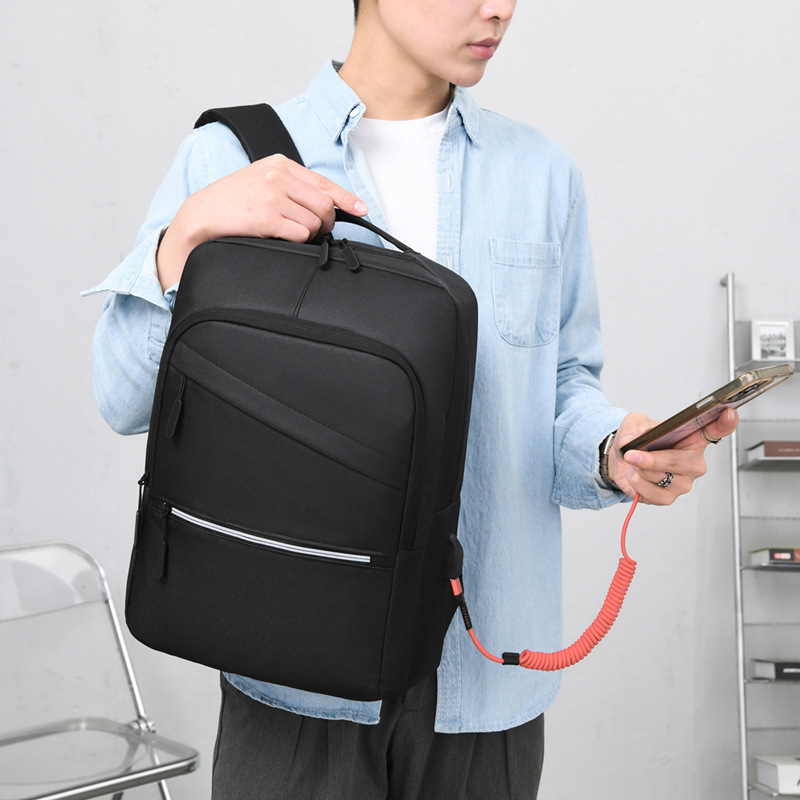 Bolsa de negocios de gran capacidad mochila hombres y mujeres de viaje ocio viaje mochila multifuncional Puerto USB mochila de cercanías