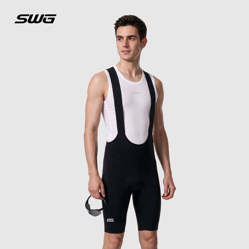 Swg Men's Summer Bib Shorts Mountain Road Cycling Pants [Lingfeng Cycling Pants]