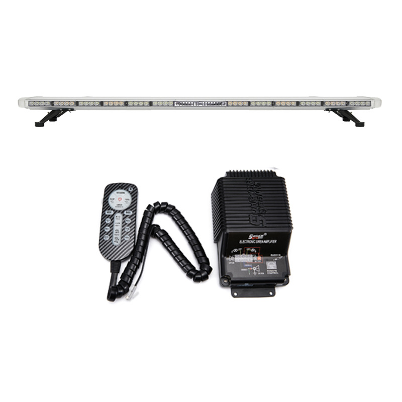 Car long-line warning light LED strobe light with recording alarm and high-pitched speaker 1.6m Strobe light 8400-4H