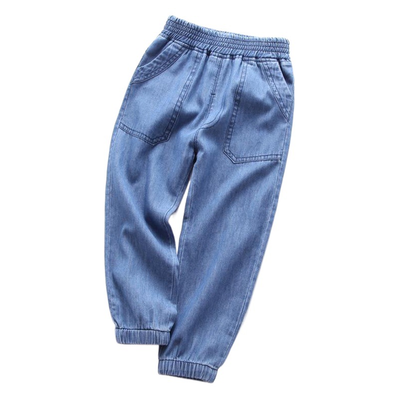 2026 Spring/Summer Children's Anti-Mosquito Pants Thin Kids' Pants Wholesale Boys' Jeans Baby Long Pants Girls' Trousers