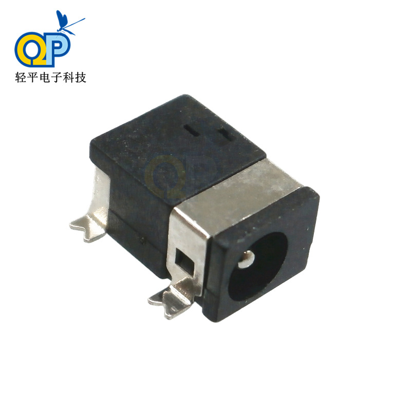 厂家供应3.5*1.1/1.3SMT五脚卧式35135贴片DC-045B电源母座DC插座