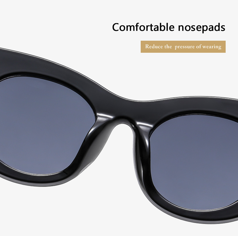 Cat Eye Sunglasses For Women Retro Fashion Glasses Sun Protection_voghion.com