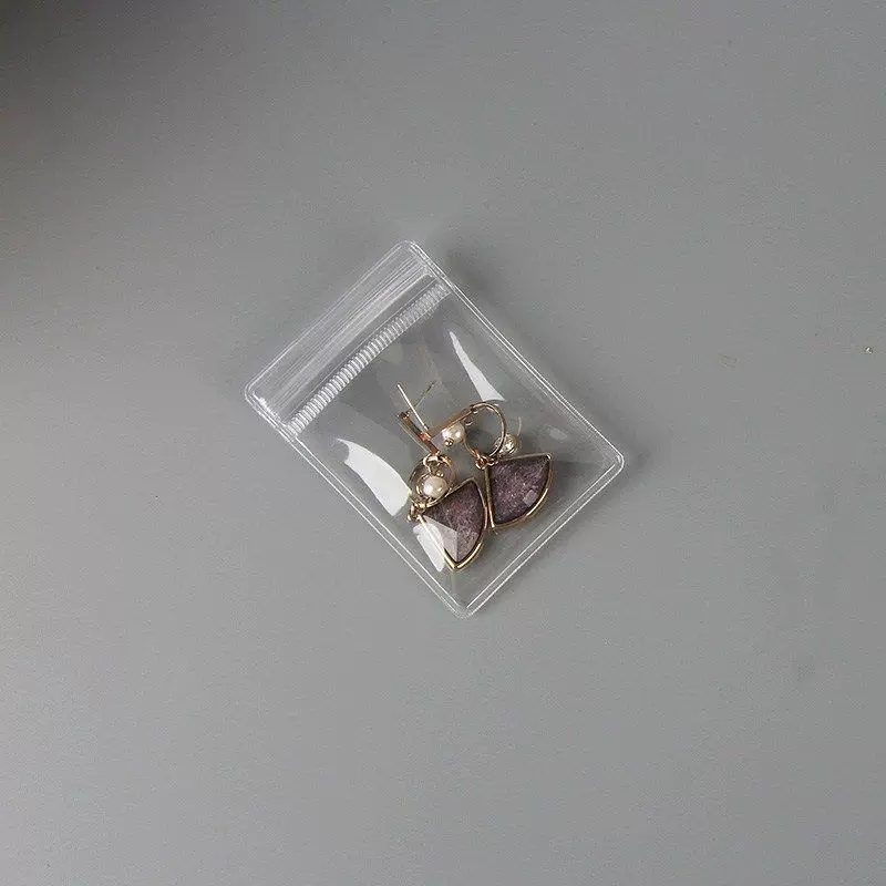 PVC自封袋珠宝袋子 透明首饰袋耳环饰品收纳袋包装袋文玩密封袋子