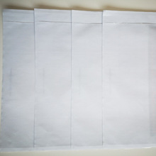 廠家快遞背膠袋 12*8空白背膠袋 裝箱單快遞空白透明文件袋