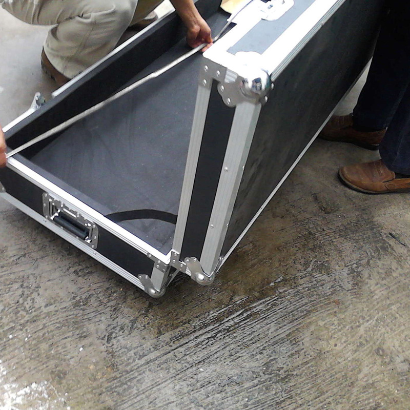 大型航空箱 仪器箱 铝箱 可承重量大 操作简单 户外运输便捷