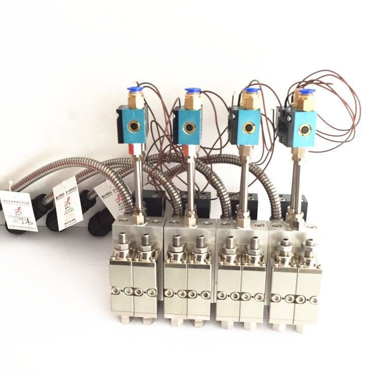 厂家现货多针阀胶枪工业热熔胶枪便携式热熔胶枪热熔点胶枪纤维喷