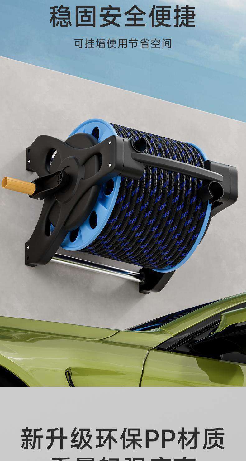 High-Pressure Booster Water Gun, Powerful Cleaning Hose, Telescopic Hose for Watering Flowers, Car Washing, Household Garden, and Faucet Connection Nozzle