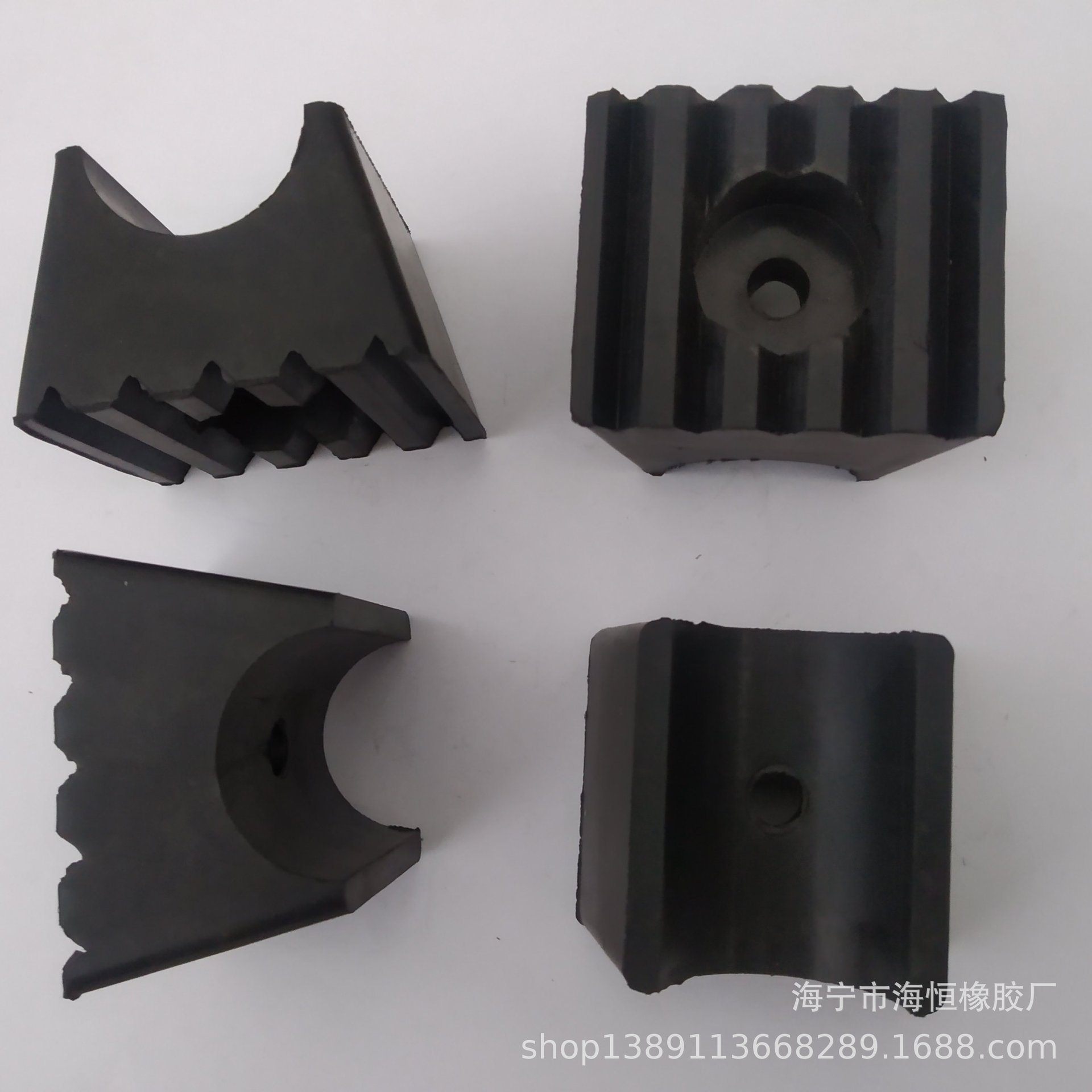 厂家供应黑色橡胶脚垫 防震防滑梯形橡胶脚垫缓冲橡胶脚垫
