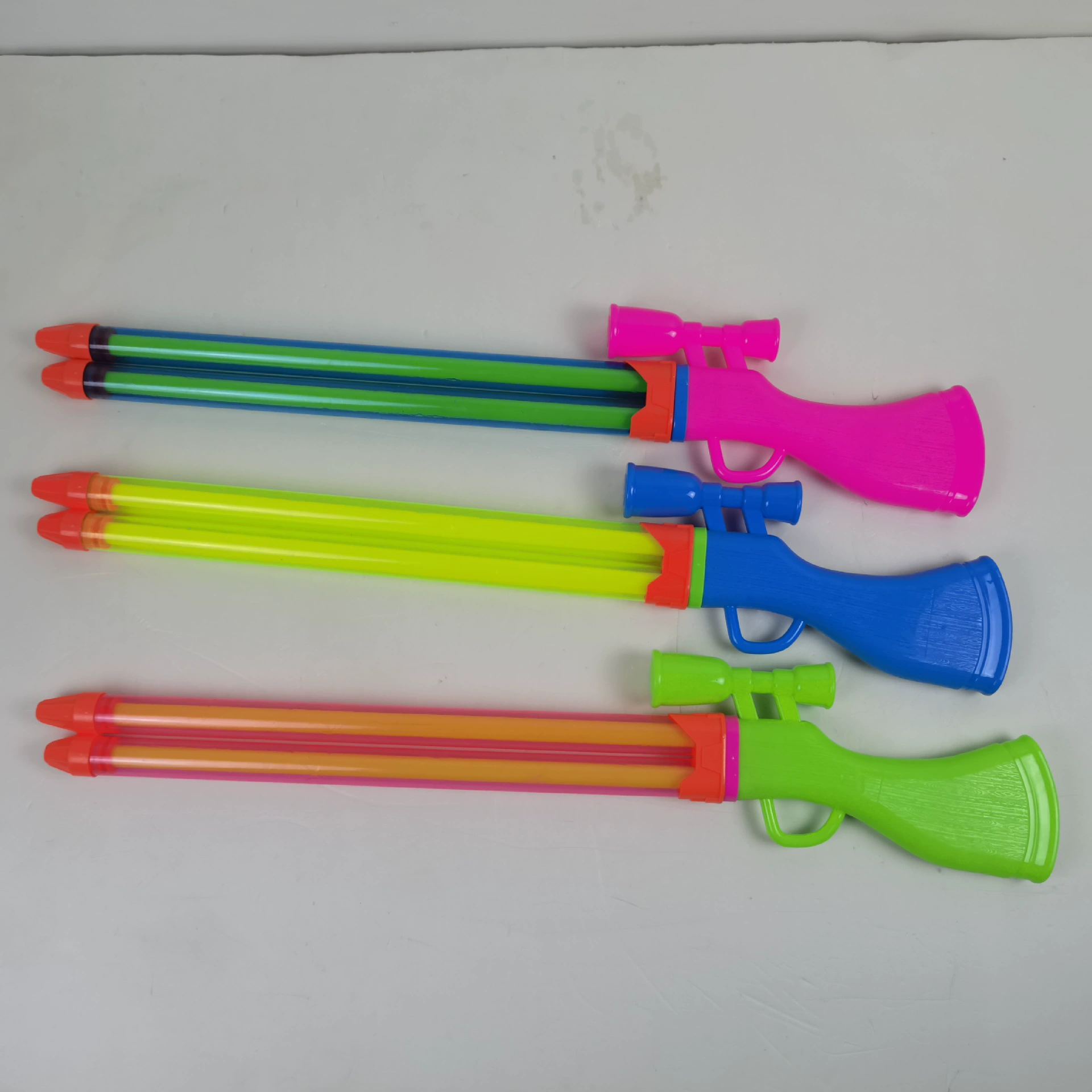 Оптовая Продажа с фабрики Двуствольный дробовик перекачка воды дрейфующий водяной пистолет Детский затягивающийся водяной пистолет игрушки на открытом воздухе водные игрушки
