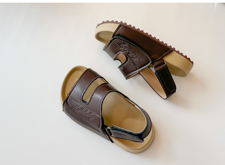 Mädchen Sommer Sandalen Mit Klettverschluss Für Strand Freizeit_voghion.com
